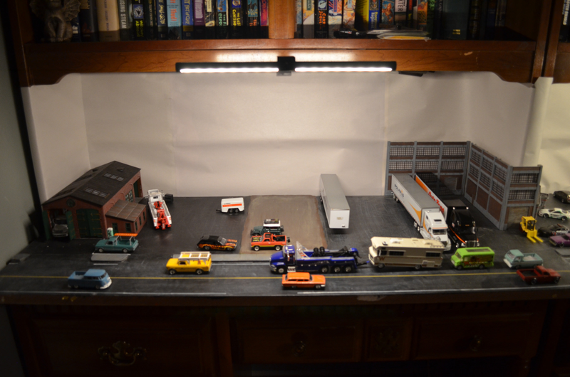 Illustration for article titled Wrong side of the tracks Diorama in place